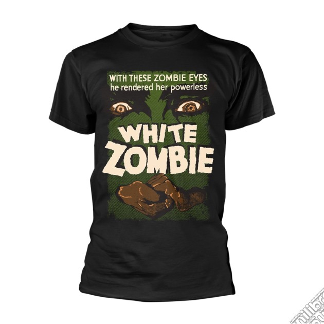 Plan 9 - White Zombie - Poster Black (T-Shirt Unisex Tg. L) gioco