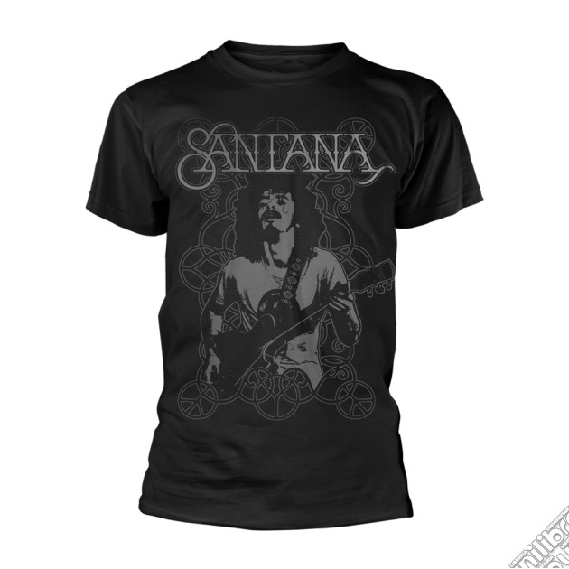 Santana - Vintage Peace (Black) (T-Shirt Unisex Tg. L) gioco di PHM