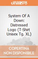 System Of A Down: Distressed Logo (T-Shirt Unisex Tg. XL) gioco di PHM