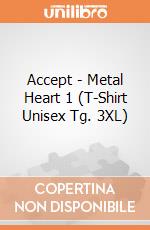 Accept - Metal Heart 1 (T-Shirt Unisex Tg. 3XL) gioco di PHM
