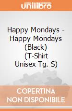 Happy Mondays - Happy Mondays (Black) (T-Shirt Unisex Tg. S) gioco di PHM