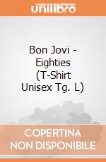 Bon Jovi - Eighties (T-Shirt Unisex Tg. L) gioco di PHM