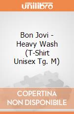 Bon Jovi - Heavy Wash (T-Shirt Unisex Tg. M) gioco di PHM