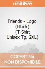 Friends - Logo (Black) (T-Shirt Unisex Tg. 2XL) gioco di PHM