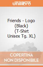 Friends - Logo (Black) (T-Shirt Unisex Tg. XL) gioco di PHM