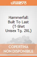 Hammerfall: Built To Last (T-Shirt Unisex Tg. 2XL) gioco di PHM