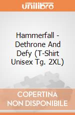 Hammerfall - Dethrone And Defy (T-Shirt Unisex Tg. 2XL) gioco di PHM