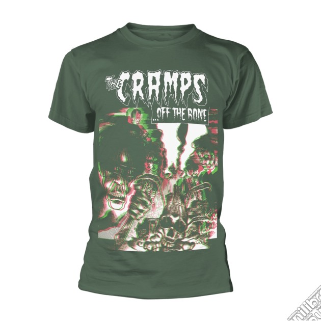 Cramps (The) - Off The Bone (Green) (T-Shirt Unisex Tg. M) gioco di PHM