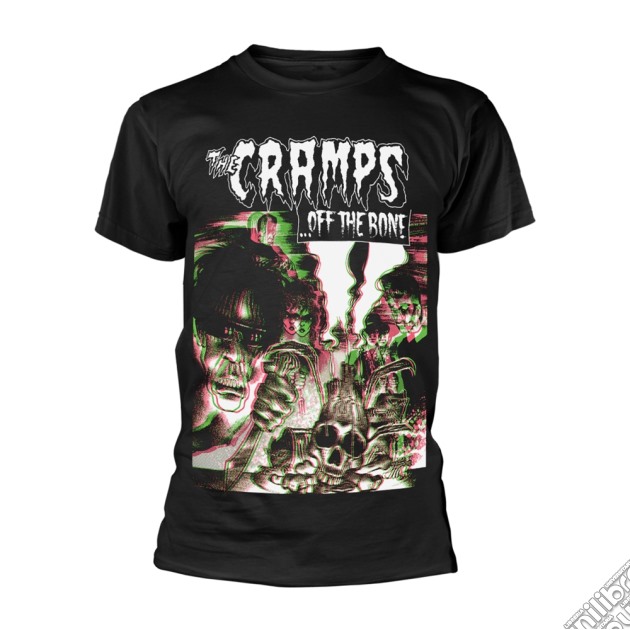 Cramps (The) - Off The Bone (Black) (T-Shirt Unisex Tg. S) gioco di PHM