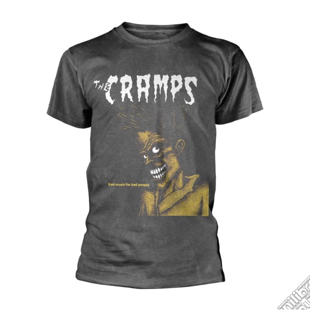 Cramps (The) - Bad Music For Bad People (Vintage Wash) (T-Shirt Unisex Tg. 2XL) gioco di PHM