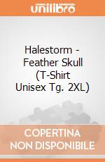Halestorm - Feather Skull (T-Shirt Unisex Tg. 2XL) gioco di PHM