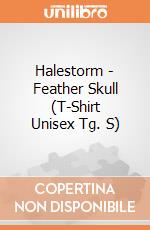 Halestorm - Feather Skull (T-Shirt Unisex Tg. S) gioco di PHM