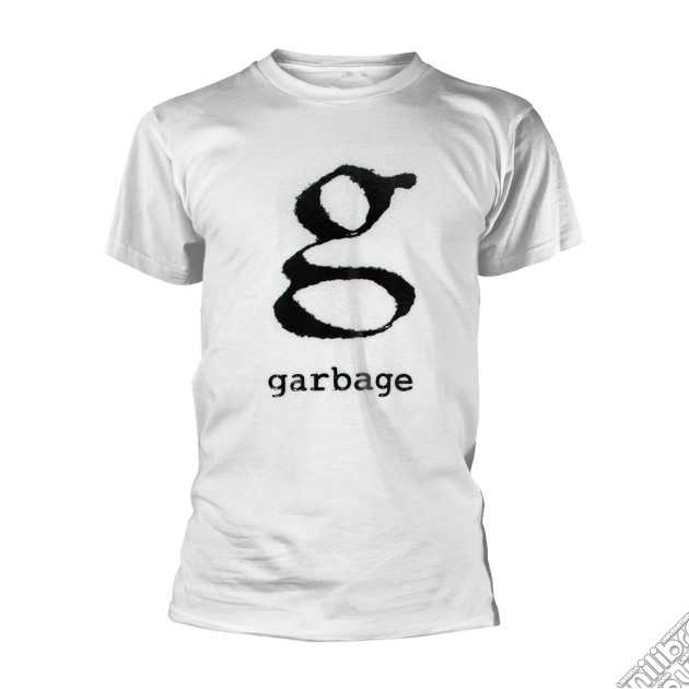Garbage - Logo (White) (T-Shirt Unisex Tg. M) gioco di PHM