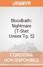 Bloodbath: Nightmare (T-Shirt Unisex Tg. S) gioco di PHM
