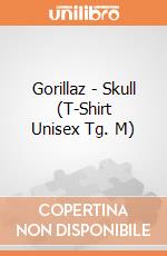 Gorillaz - Skull (T-Shirt Unisex Tg. M) gioco di PHM