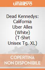 Dead Kennedys: California Uber Alles (White) (T-Shirt Unisex Tg. XL) gioco di PHM