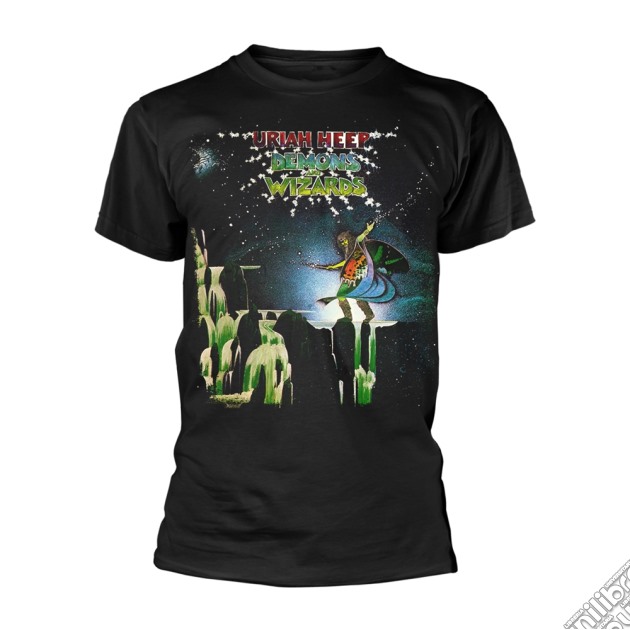 Uriah Heep: Demons And Wizards (Black) (T-Shirt Unisex Tg. L) gioco di PHM