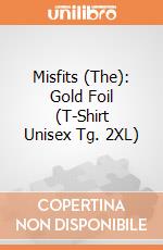 Misfits (The): Gold Foil (T-Shirt Unisex Tg. 2XL) gioco di PHM