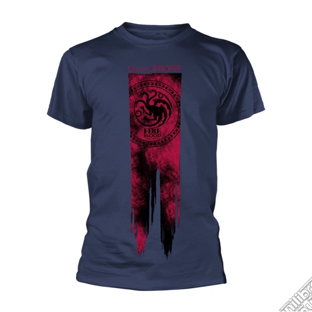 Game Of Thrones: Targaryen Flag: Fire & Blood (T-Shirt Unisex Tg. S) gioco