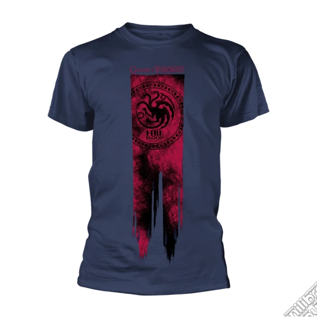 Game Of Thrones: Targaryen Flag: Fire & Blood (T-Shirt Unisex Tg. M) gioco