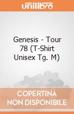 Genesis - Tour 78 (T-Shirt Unisex Tg. M) gioco