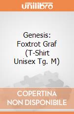 Genesis: Foxtrot Graf (T-Shirt Unisex Tg. M) gioco