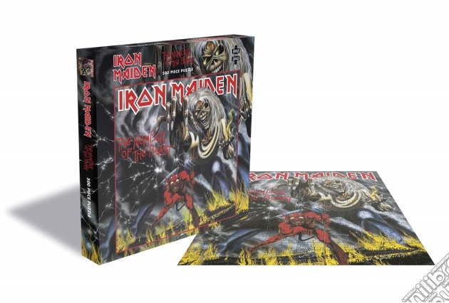 Iron Maiden - The Number Of The Beast (500 Piece Jigsaw Puzzle) gioco