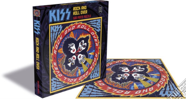 Kiss: Zee Productions - Rock & Roll Over (500 Piece Jigsaw Puzzle) gioco