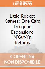 Little Rocket Games: One Card Dungeon Espansione M'Guf-Yn Returns Little Rocket Games: One Card Dungeon Espansione M'Guf-Yn Returns giochi