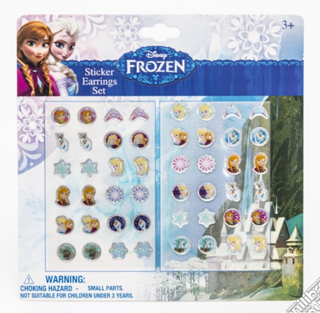 Frozen - Orecchini Sticker 24 Paia gioco di Joy Toy