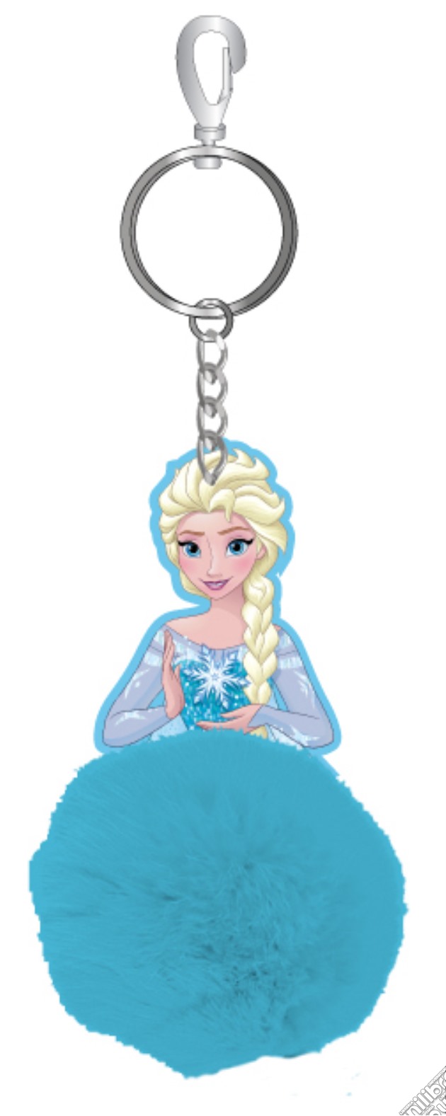 Disney: Joy Toy - Frozen Elsa Portachiavi Con Pon Pon 4X8 Cm gioco di Joy Toy