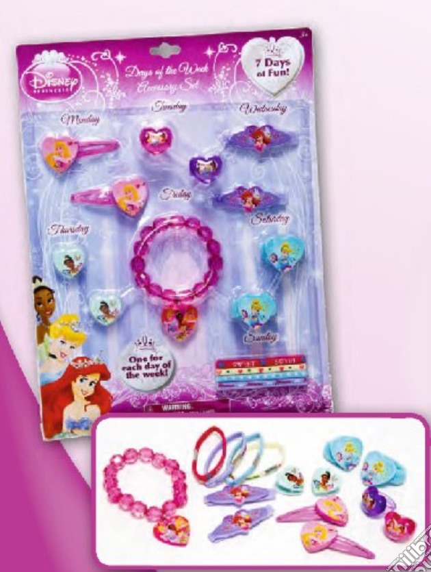 Principesse Disney - Set Accessori Per Tutta La Settimana gioco di Joy Toy