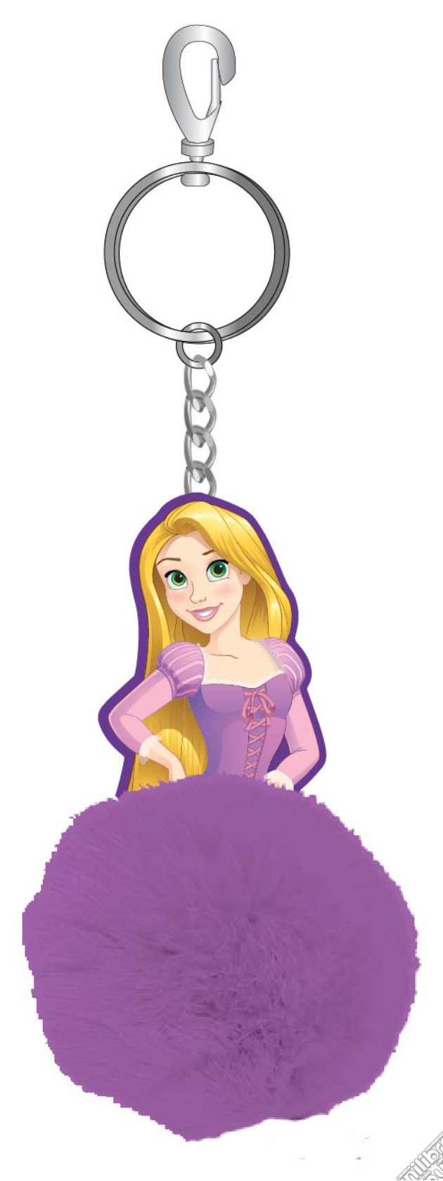 Disney: Joy Toy - Rapunzel Portachiavi Con Pallina Di Pelo gioco di Joy Toy