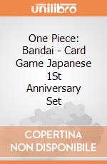 One Piece: Bandai - Card Game Japanese 1St Anniversary Set gioco