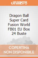 Dragon Ball Super Card Fusion World FB01 EU Box 24 Buste gioco di CAR