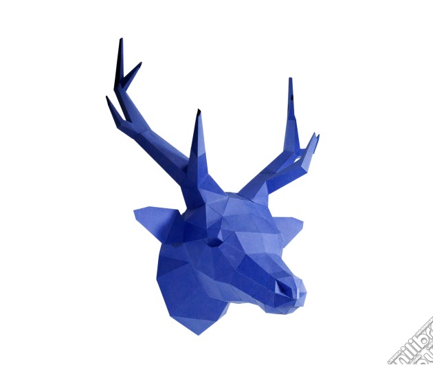 Papercraft World: Deer Head Blue (Puzzle 3D) gioco