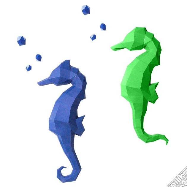 Papercraft World: Seahorses (Model Design - 3D) gioco