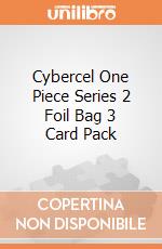 Cybercel One Piece Series 2 Foil Bag 3 Card Pack giochi