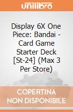 Display 6X One Piece: Bandai - Card Game Starter Deck [St-24] (Max 3 Per Store) giochi
