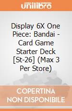 Display 6X One Piece: Bandai - Card Game Starter Deck [St-26] (Max 3 Per Store) giochi