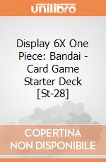 Display 6X One Piece: Bandai - Card Game Starter Deck [St-28] giochi