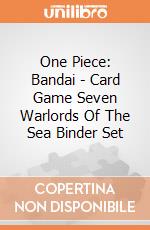 One Piece: Bandai - Card Game Seven Warlords Of The Sea Binder Set giochi