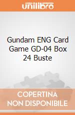 Gundam ENG Card Game GD-04 Box 24 Buste giochi
