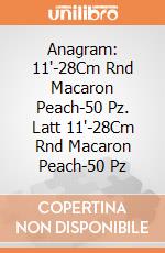 Anagram: 11'-28Cm Rnd Macaron Peach-50 Pz. Latt 11'-28Cm Rnd Macaron Peach-50 Pz giochi