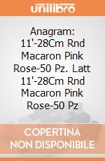 Anagram: 11'-28Cm Rnd Macaron Pink Rose-50 Pz. Latt 11'-28Cm Rnd Macaron Pink Rose-50 Pz giochi