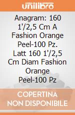 Anagram: 160 1'/2,5 Cm A Fashion Orange Peel-100 Pz. Latt 160 1'/2,5 Cm Diam Fashion Orange Peel-100 Pz giochi