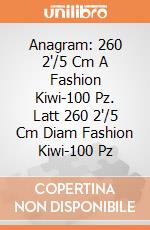 Anagram: 260 2'/5 Cm A Fashion Kiwi-100 Pz. Latt 260 2'/5 Cm Diam Fashion Kiwi-100 Pz giochi