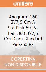 Anagram: 360 3'/7,5 Cm A Std Pink-50 Pz. Latt 360 3'/7,5 Cm Diam Standard Pink-50 Pz giochi