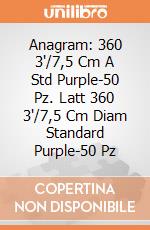 Anagram: 360 3'/7,5 Cm A Std Purple-50 Pz. Latt 360 3'/7,5 Cm Diam Standard Purple-50 Pz giochi