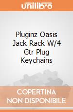 Pluginz Oasis Jack Rack W/4 Gtr Plug Keychains giochi